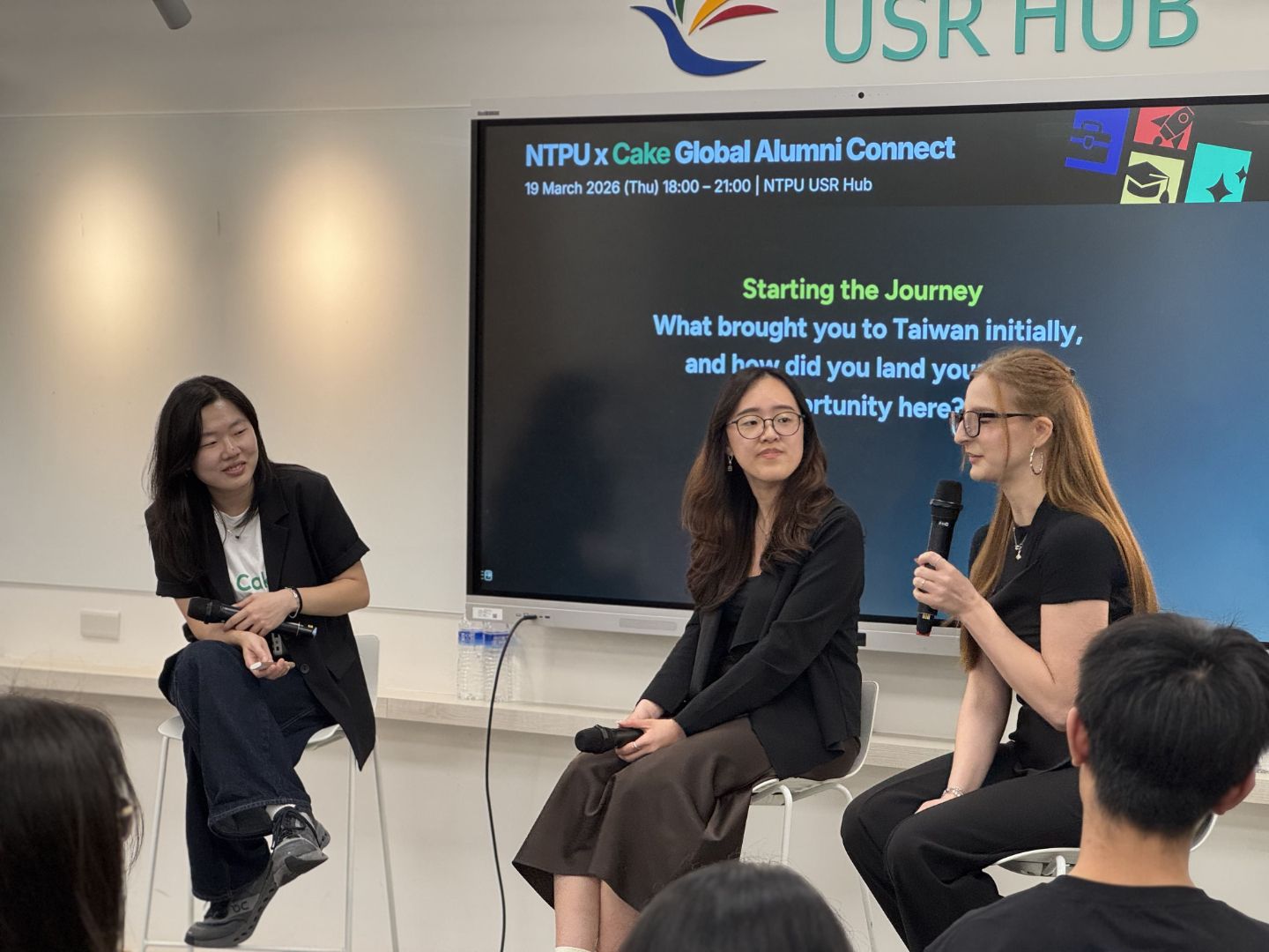 Global alumni sharing their career journeys in Taiwan