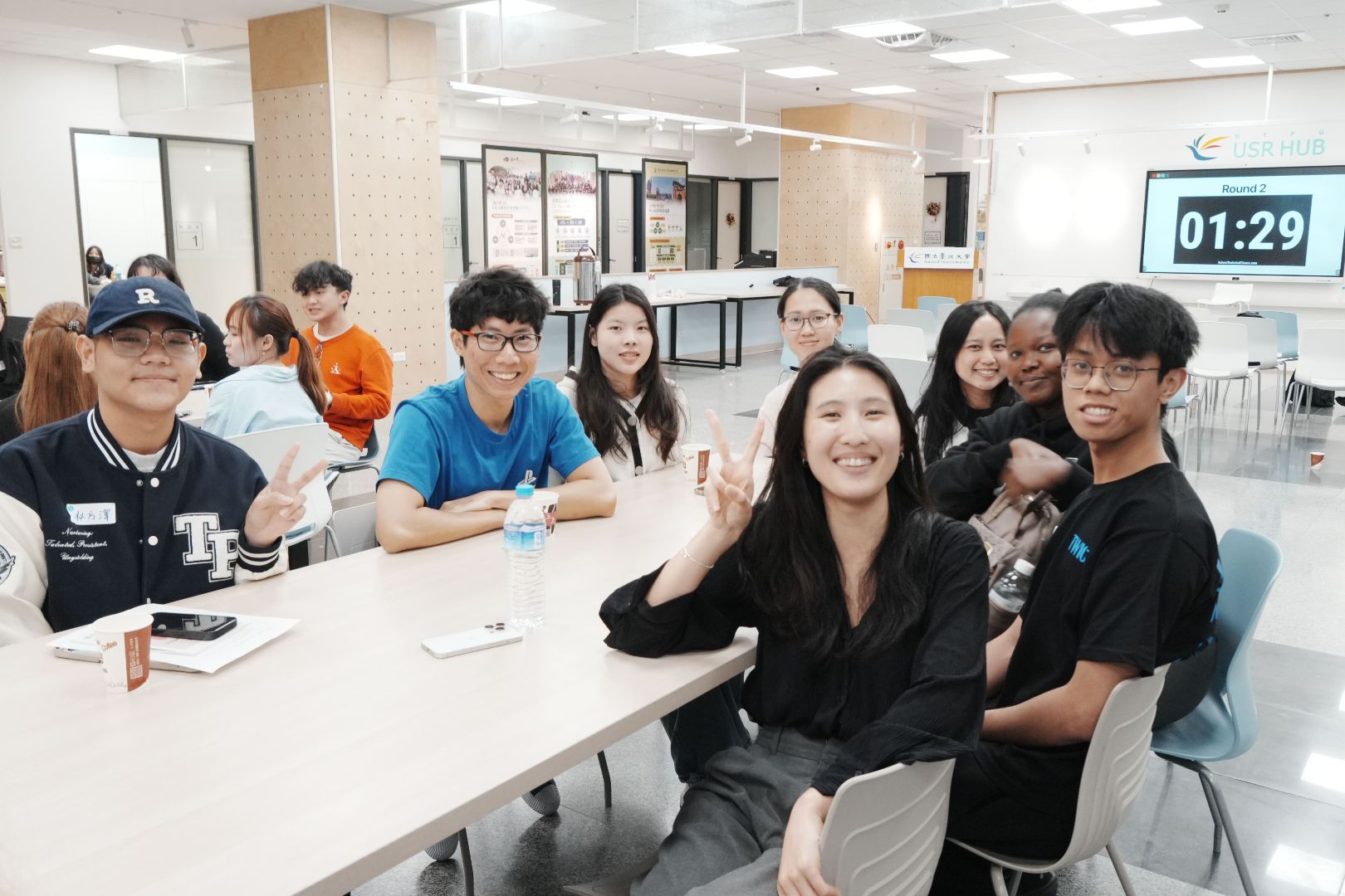 Group photo during the Coffee Chat discussions